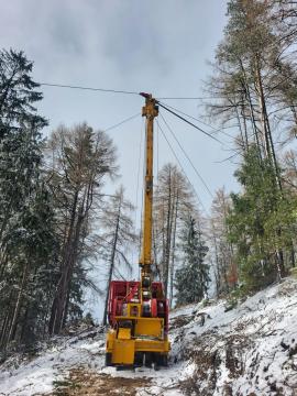 Teleférico forestal KOLLER K602 | Maquinaria forestal | Maquinaria de carpintería | KOMITrade s.r.o.