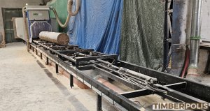 Sierra angular de doble hoja Dekos made s.r.o. PP-550 |  Maquinaria para aserraderos | Maquinaria de carpintería | Drekos Made s.r.o