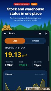 Programa de stock TIMBERPOLIS / DREVARI | para fabricación | Software | DREVARI.SK, s.r.o