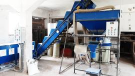 Prensa de gránulos Peletovací linka |  Tratamiento del desperdicio de la madera | Maquinaria de carpintería | Pila Hradec 
