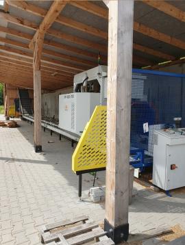 Sierra angular de doble hoja Dekos made s.r.o. PP-550 |  Maquinaria para aserraderos | Maquinaria de carpintería | Drekos Made s.r.o