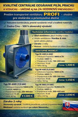 Extractor Transportné ventilátory  |  Secadero | Maquinaria de carpintería | Juraj polovka šneky výroba 