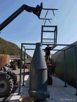 Extractor Cyklonový odlučovač pílin  |  Secadero | Maquinaria de carpintería | Juraj polovka šneky výroba 