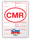 Nota de la Consignación Internacional CMR (english & slovenščina)