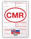Nota de la Consignación Internacional CMR (english & slovenčina)